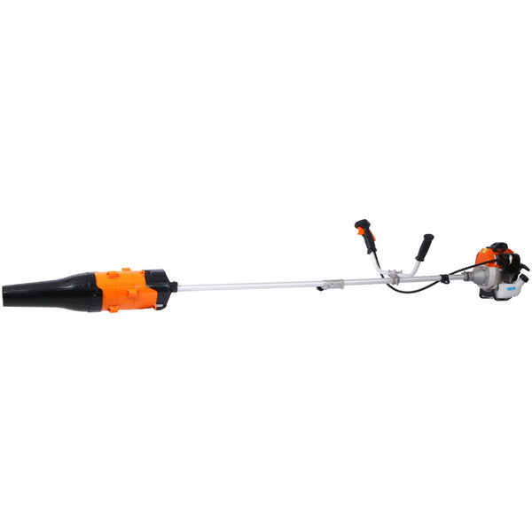 English Elm 52cc Gas Powered 3-in-1 String Trimmer Brush Cutter and Blower with Padded Strap W465P185102