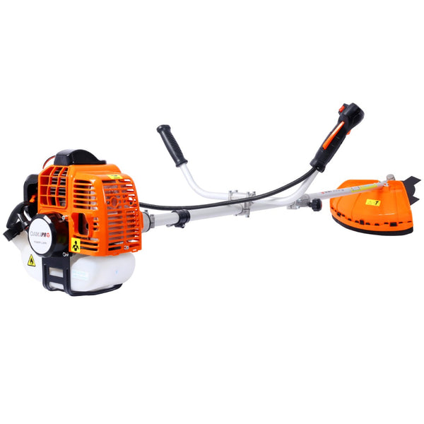 English Elm 52cc Full-crank Gas Trimmer 6in1 Multifunction Weed Wacker with Metal Blade Strap W465P185103