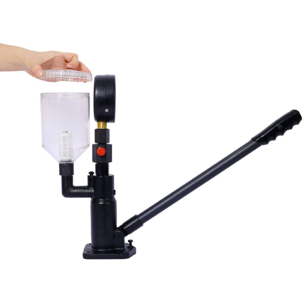 English Elm 400bar Diesel Injector Nozzle Pop Pressure Bench Tester Dual Scale Gauge Shop Tool W465P187128