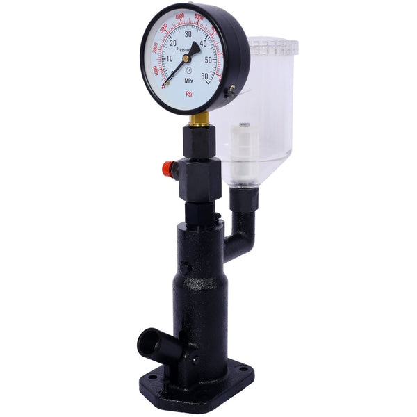 English Elm 400bar Diesel Injector Nozzle Pop Pressure Bench Tester Dual Scale Gauge Shop Tool W465P187128