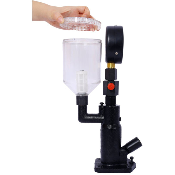 English Elm 400bar Diesel Injector Nozzle Pop Pressure Bench Tester Dual Scale Gauge Shop Tool W465P187128