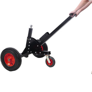 English Elm 2-in-1 Heavy Duty Trailer Dolly with Pneumatic Tires and Adjustable Hitch for Rv Boat W465P188533