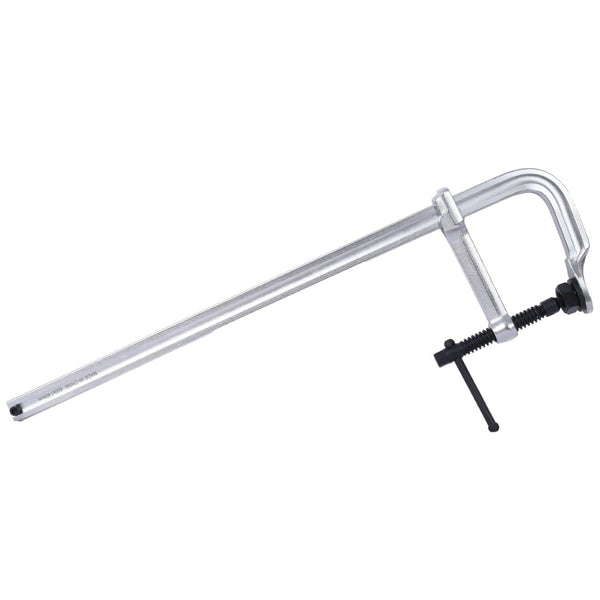 English Elm Heavy-duty Deep Throat F-clamp 24 Inch Bar with Swivel Pads for Welding Workshop W465P190101