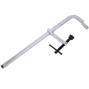 English Elm Heavy-duty Deep Throat F-clamp 24 Inch Bar with Swivel Pads for Welding Workshop W465P190101