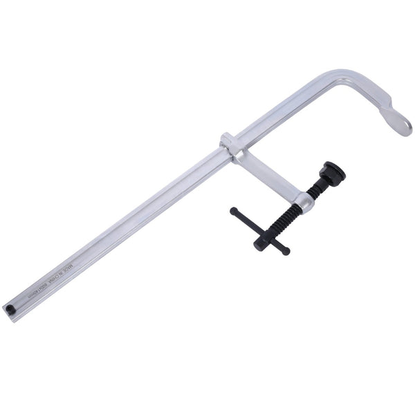 English Elm Heavy-duty Deep Throat F-clamp 24 Inch Bar with Swivel Pads for Welding Workshop W465P190101