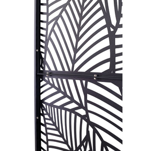English Elm Outdoor Metal Lattice Privacy Screen Freestanding Rust Resistant Panel for Patio W465P193236