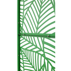 English Elm Outdoor Freestanding Metal Privacy Screen Decorative Lattice Panel for Patio Garden Deck W465P193238