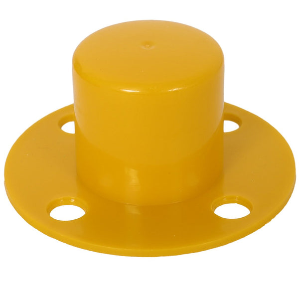 English Elm 12 Pack Delineator Posts Fillable Base Crowd Control Safety Barrier with 5ft Chain Yellow+Black W465P194162