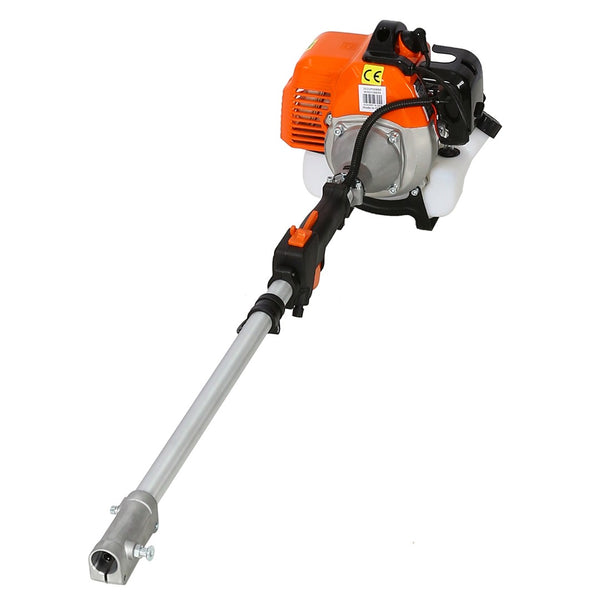 English Elm 12 in 1 Gas Powered Multi Tool System 32.6cc Engine Pole Saw Trimmer Combo W465P195376