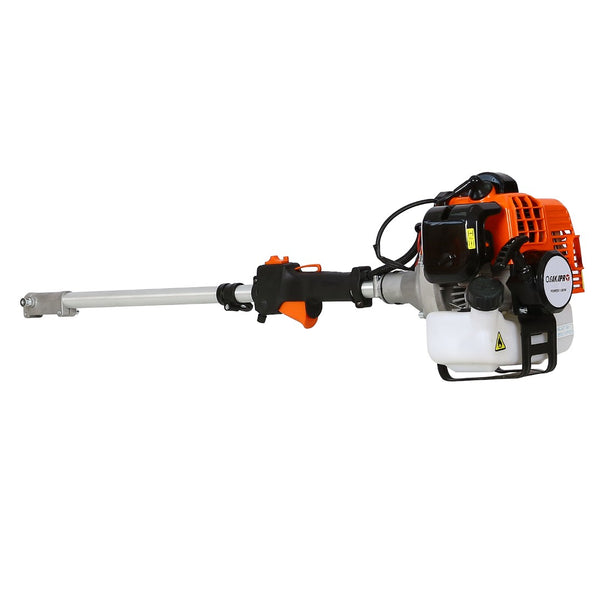 English Elm 12 in 1 Gas Powered Multi Tool System 32.6cc Engine Pole Saw Trimmer Combo W465P195376