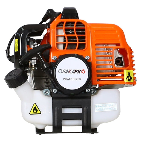 English Elm 12 in 1 Gas Powered Multi Tool System 32.6cc Engine Pole Saw Trimmer Combo W465P195376