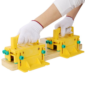 English Elm Safety Push Block Set for Table Saw Router Band Jointer 3d Adjustable 2 Pack W465P199922