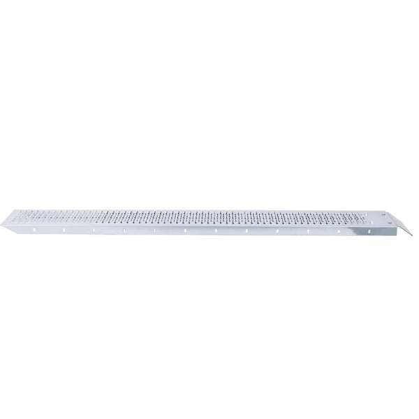 English Elm 74" Steel Loading Ramps 960lb Capacity Anti-slip Tread for Atv Dirt Bike Pickup W465P202883