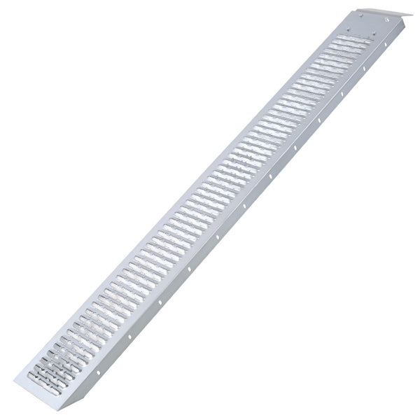 English Elm 74" Steel Loading Ramps 960lb Capacity Anti-slip Tread for Atv Dirt Bike Pickup W465P202883