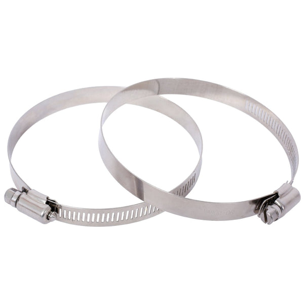 English Elm 3"x100ft Pool Backwash Hose Heavy Duty Pvc Lay Flat Discharge with 2 Clamps W465P203278