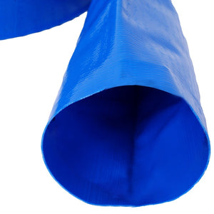 English Elm 3"x100ft Pool Backwash Hose Heavy Duty Pvc Lay Flat Discharge with 2 Clamps W465P203278
