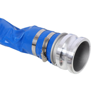 English Elm 3"x50ft Pool Backwash Lay Flat Pvc Hose Heavy Duty Camlock Fittings Discharge W465P203282