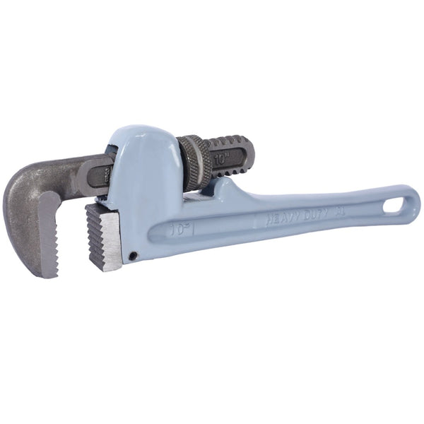 English Elm 4pcs Aluminum Pipe Wrench Set Lightweight Forged Jaw Plumbing Tool Kit W465P203958