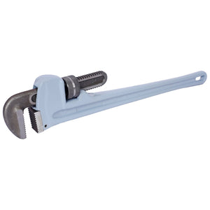 English Elm 4pcs Aluminum Pipe Wrench Set Lightweight Forged Jaw Plumbing Tool Kit W465P203958