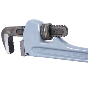 English Elm 4pcs Aluminum Pipe Wrench Set Lightweight Forged Jaw Plumbing Tool Kit W465P203958