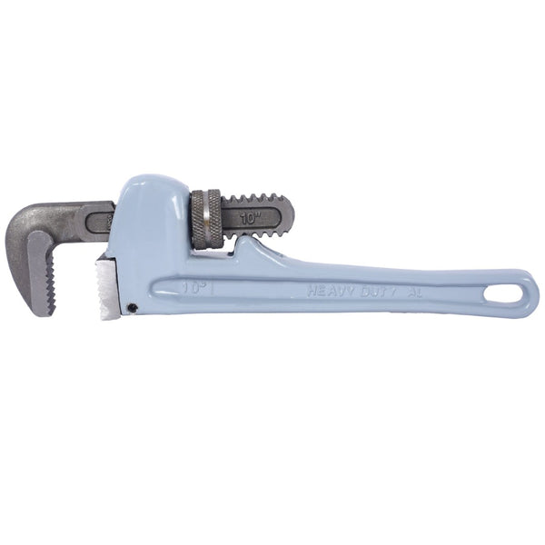 English Elm 4pcs Aluminum Pipe Wrench Set Lightweight Forged Jaw Plumbing Tool Kit W465P203958