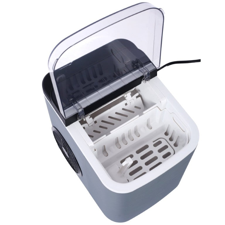 English Elm Ice Maker Countertop Portable Machine 26 Lbs Daily Output Self Cleaning Compact W465P204131