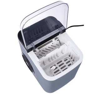 English Elm Ice Maker Countertop Portable Machine 26 Lbs Daily Output Self Cleaning Compact W465P204131