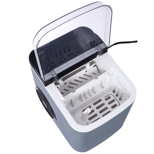 English Elm Ice Maker Countertop Portable Machine 26 Lbs Daily Output Self Cleaning Compact W465P204131