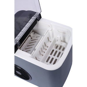 English Elm Ice Maker Countertop Portable Machine 26 Lbs Daily Output Self Cleaning Compact W465P204131