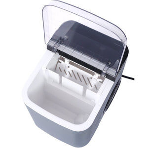 English Elm Ice Maker Countertop Portable Machine 26 Lbs Daily Output Self Cleaning Compact W465P204131