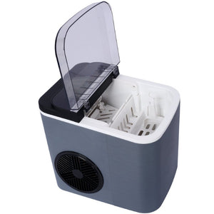 English Elm Ice Maker Countertop Portable Machine 26 Lbs Daily Output Self Cleaning Compact W465P204131