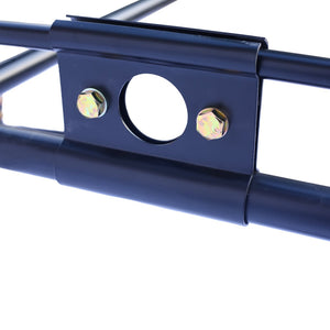 English Elm 1000 Lb Steel Pickup Truck Rack for Lumber Ladders Pipe with Cab Overhang Guard W465P206482