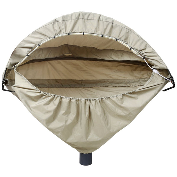 English Elm Miter Saw Dust Hood Nylon Universal Fit with 4 Inch Port and Convenient Storage Bag W465P207464
