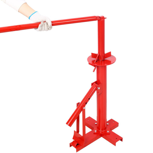 English Elm Portable Steel Manual Tire Changer Bead Breaker for Home Garage and Auto Shop Use W465P211345