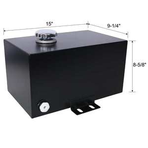 English Elm 5 Gallon 14 Gauge Powder Coated Steel Hydraulic Reservoir with Anti-corrosion Protection W465P214654