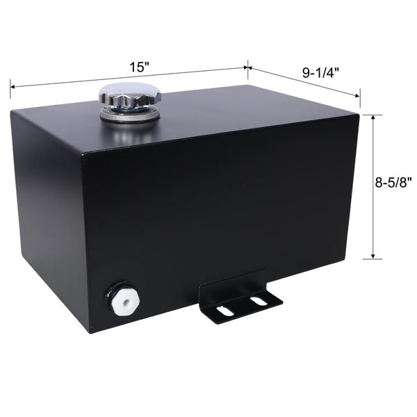 English Elm 5 Gallon 14 Gauge Powder Coated Steel Hydraulic Reservoir with Anti-corrosion Protection W465P214654