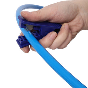 English Elm Air Piping System with Flexible Tpee Tubing Push Connect Fittings for Workshop Use W465P220504