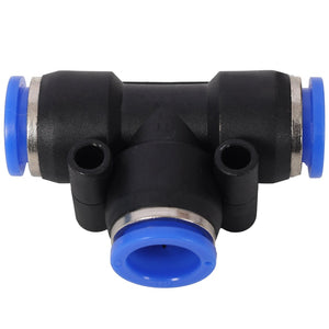 English Elm Air Piping System with Flexible Tpee Tubing Push Connect Fittings for Workshop Use W465P220504