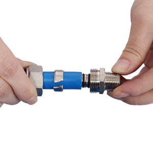 English Elm 1/2" Pex-al-pex Air Compressor Piping Kit 200 Ft with Brass Fittings for Shops W465P220510
