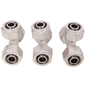 English Elm 1/2" Pex-al-pex Air Compressor Piping Kit 200 Ft with Brass Fittings for Shops W465P220510