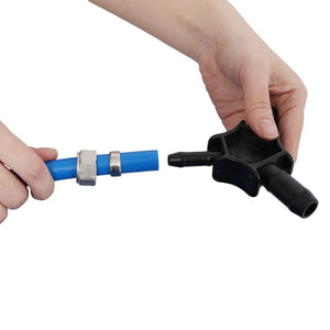 English Elm 1/2" X 100ft Pex-al-pex Compressed Air Piping Kit for Shops Garages Studios W465P220515