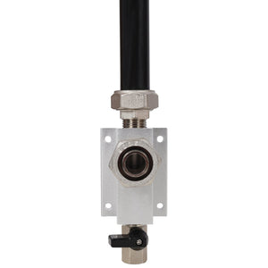 English Elm 3/4 Inch Pex-al-pex Compressed Air Tubing 100 Ft Roll with Aluminum Outlet Kit W465P220518
