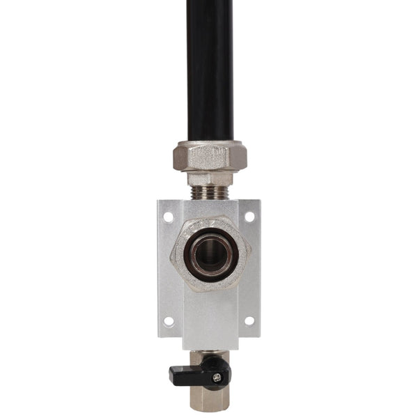 English Elm 3/4 Inch Pex-al-pex Compressed Air Tubing 100 Ft Roll with Aluminum Outlet Kit W465P220518