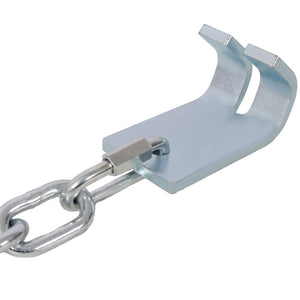 English Elm 52inch Heavy Duty Dent Pulling Bar with Dual Hooks and Rubber Base for Auto Bodywork W465P225992