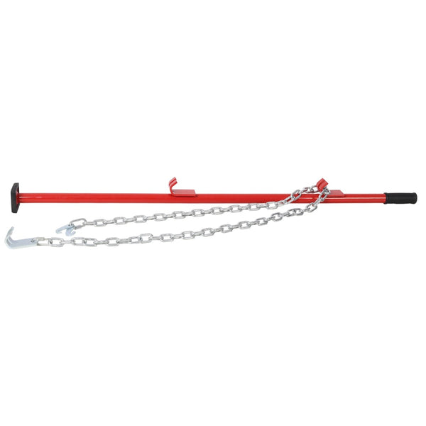 English Elm 52inch Heavy Duty Dent Pulling Bar with Dual Hooks and Rubber Base for Auto Bodywork W465P225992