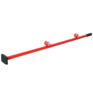 English Elm 52inch Heavy Duty Dent Pulling Bar with Dual Hooks and Rubber Base for Auto Bodywork W465P225992