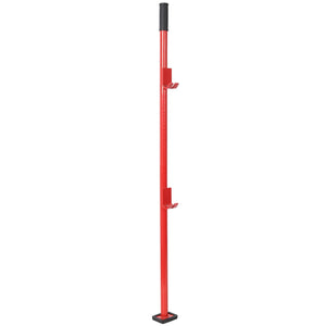 English Elm 52inch Heavy Duty Dent Pulling Bar with Dual Hooks and Rubber Base for Auto Bodywork W465P225992