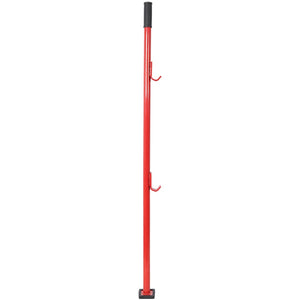 English Elm 52inch Heavy Duty Dent Pulling Bar with Dual Hooks and Rubber Base for Auto Bodywork W465P225992