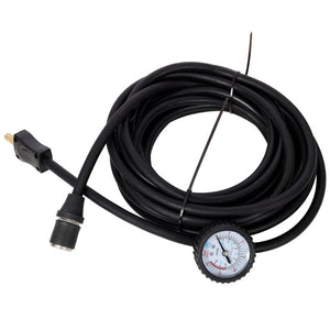 English Elm 12V Heavy Duty Tire Inflator 150 PSI with 26 Foot Hose for Trucks SUVs and RVs W465P229059