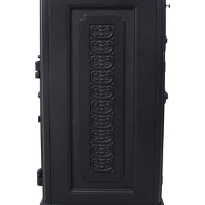 English Elm Mailboxs Cast Aluminum Floor Postbox Roman Column Statue Garden Rainproof Large Capacity Black W465P230044